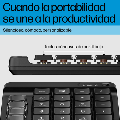 HP Teclado NUMERICO 435 programable inalambrico