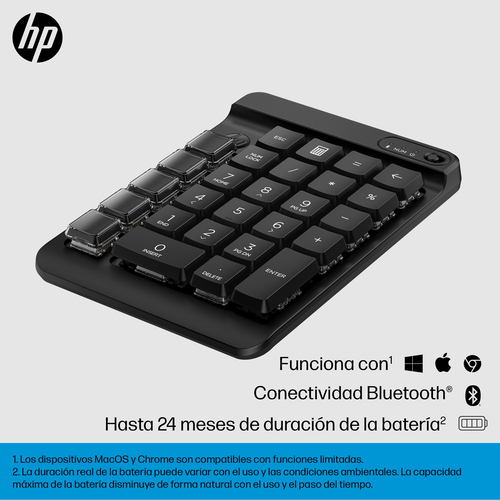 HP Teclado NUMERICO 435 programable inalambrico