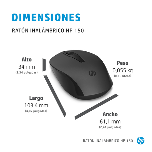 HP Raton 150 inalambrico