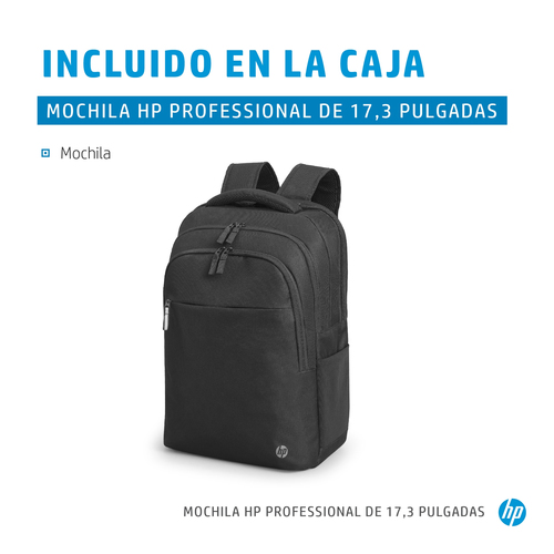 HP Mochila PROFESSIONAL para portatil de 17,3"