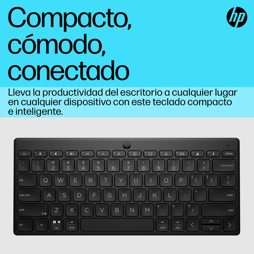 HP Teclado 355 multidispositivo compacto inalambrico
