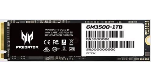 ACER Disco Duro Predator SSD GM3500 M.2 NVMe PCIe Gen 3*4 1TB