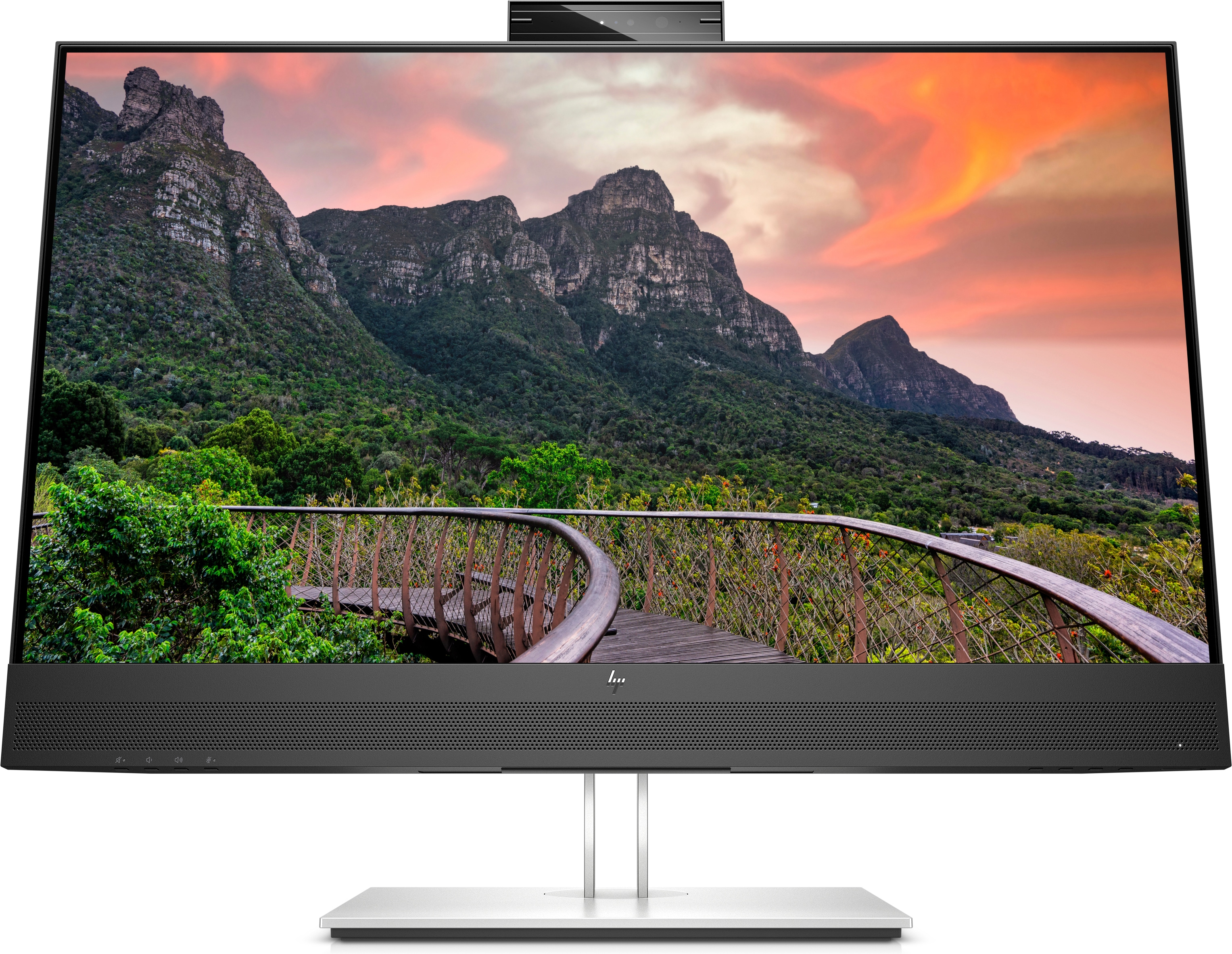HP Monitor E27m G4 / 27" / QHD / HDMI-DisplayPort-USB(A)-USB(C) / Regulable Altura / Webcam