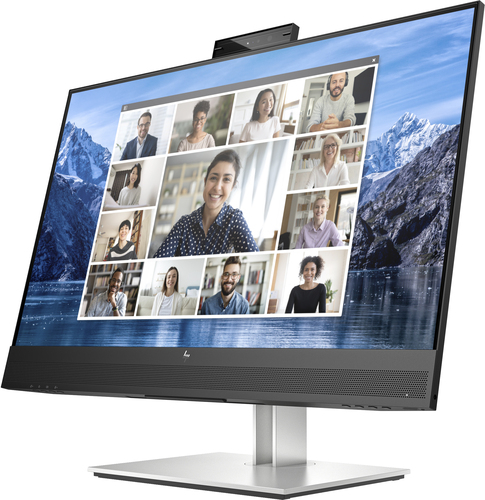 HP Monitor E27m G4 / 27" / QHD / HDMI-DisplayPort-USB(A)-USB(C) / Regulable Altura / Webcam