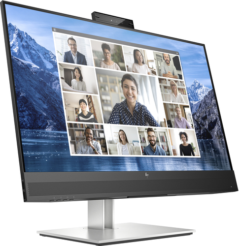 HP Monitor E27m G4 / 27" / QHD / HDMI-DisplayPort-USB(A)-USB(C) / Regulable Altura / Webcam