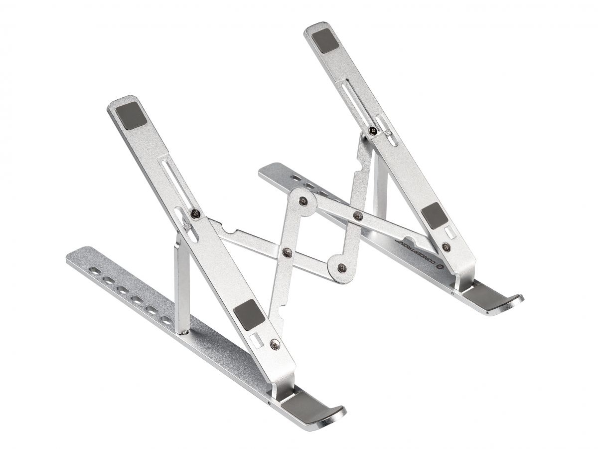 CONCEPTRONIC Soporte de refrigeracion para portatil plegable de aluminio