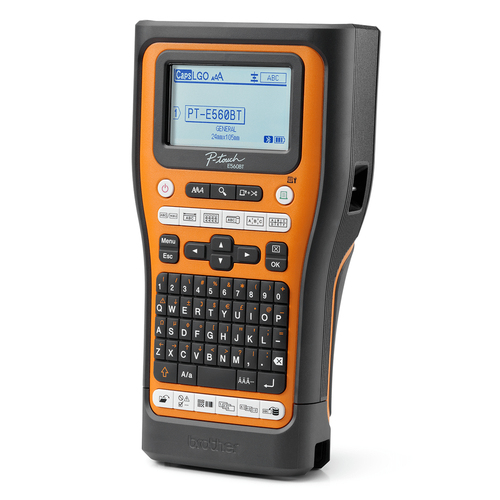 BROTHER Rotuladora electronica profesional con conexion PC y WiFi para electricistas e instaladores