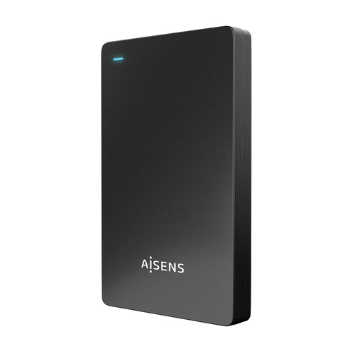 AISENS - CAJA EXTERNA 2,5  9.5MM SATA A USB-C USB3.1 GEN1, NEGRA