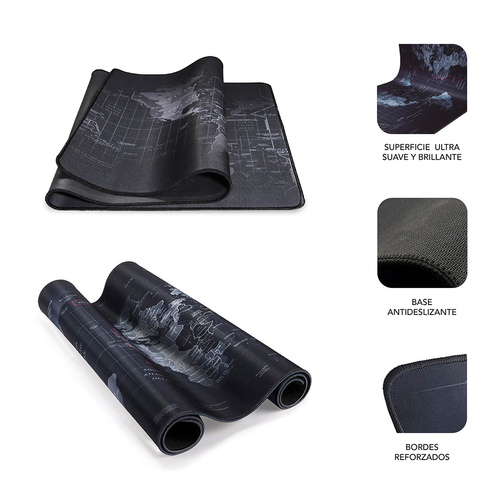 SUBBLIM Alfombrilla Mousepad World XL