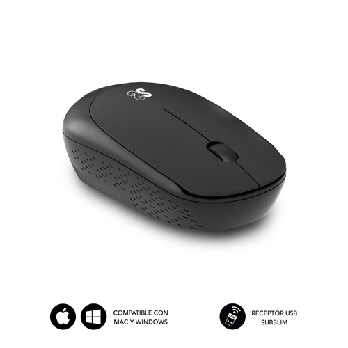 SUBBLIM Harmony Pack Mousepad XL + Wireless Mouse Black