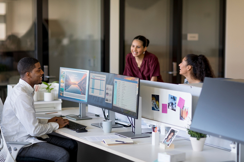 HP Monitor E27q G4 / 27" / QHD / HDMI-DisplayPort-USB(A)-USB(B) / Regulable Altura