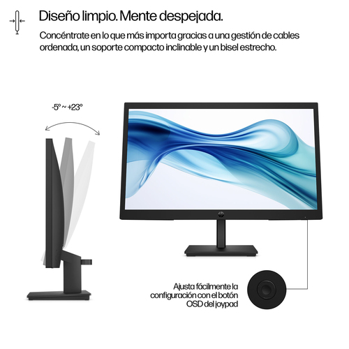HP Monitor 324PV G5 / 21,5" / FHD / VGA-HDMI