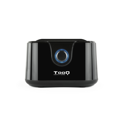 TOOQ DOCK 2xSATA 2,5"/3,5" USB 3.0 CLONE OTB NEGRO