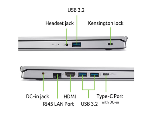 ACER Portatil Aspire Go 15 / Ryzen 5-5625U / 8GB / 512GB SSD / 15,6 " / Win11 Home
