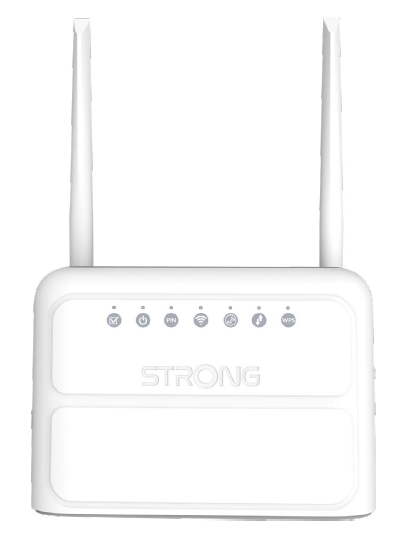 STRONG Router Diseño Compacto-2 adaptadores tarjeta SIM-Velocidad hasta 300 Mbit/s (Wifi)