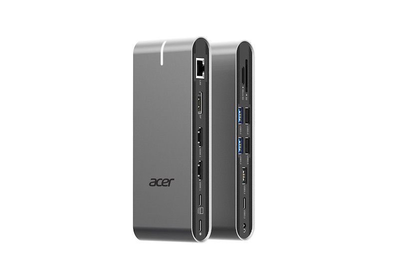 ACER Hub universal 15 en 1 / Incluye cable USB-C / (Hazlo Docking comprando el PN HP.DSCAB.019)