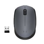 LOGITECH Raton m170 optico wireless gris