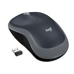 LOGITECH Raton m185 optico wireless gris 2.4ghz
