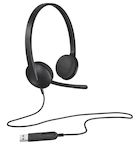 LOGITECH AURICULARES CON MICROFONO HEADSET H340 USB