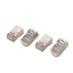 AISENS - CONECTOR RJ45 8 HILOS FTP CAT.5E AWG24 (10 UDS)