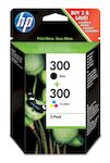HP CARTUCHO INYECCION TINTA NEGRO/COLOR nº300 PACK-2