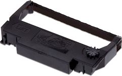 Epson TM-300A/300B/300C/300D, U-200D/210D/300A/300B/300C/300D ERC-38BR (S015244) Cinta Neg/Rojo