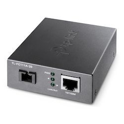 TP-LINK 10/100 MBPS RJ45 TO 100 MBPS SINGLE-MODE SC WDM BI-DIRECTIONAL FIBER CONVERTER
