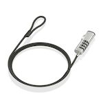 AISENS - CABLE DE SEGURIDAD TIPO NANO CON CERRADURA DE COMBINACION PARA ORDENADOR, MONITOR, PORTATIL 1.5M