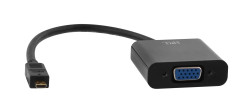 TNB Adaptador micro HDMI a VGA Negro