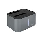 TOOQ DOCKING 2xSATA 2,5/3,5" USB 3.0/3.1 GEN1 GRIS